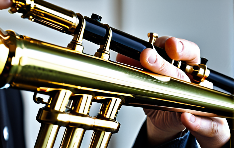 트럼펫 유지 관리 팁 - Trumpet Cleaning**

"A musician carefully cleaning the valves of their trumpet with a cleaning rod a...