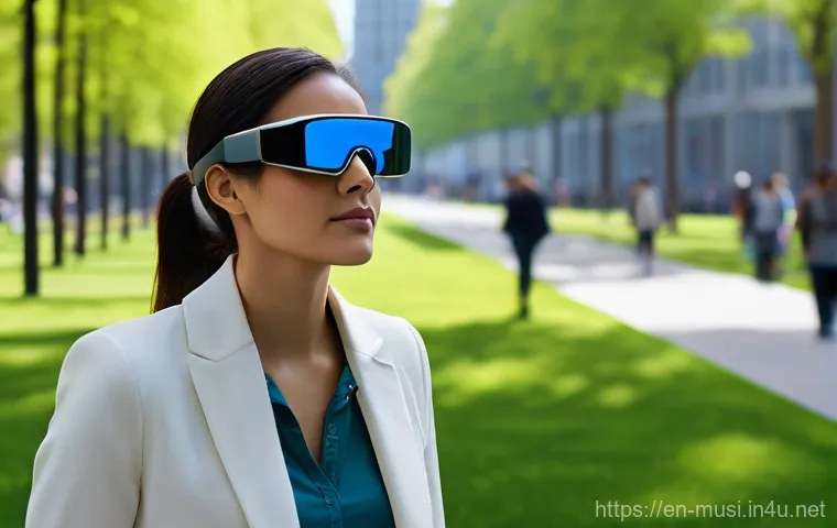 기타 브랜드별 스펙 비교 - **Prompt: A conscientious male product designer, in his mid-30s, carefully examines a new pair of wi...